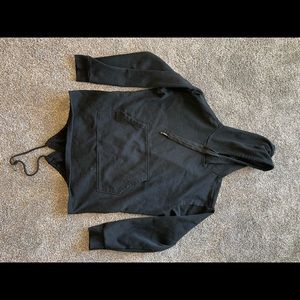 Men’s black hoodie